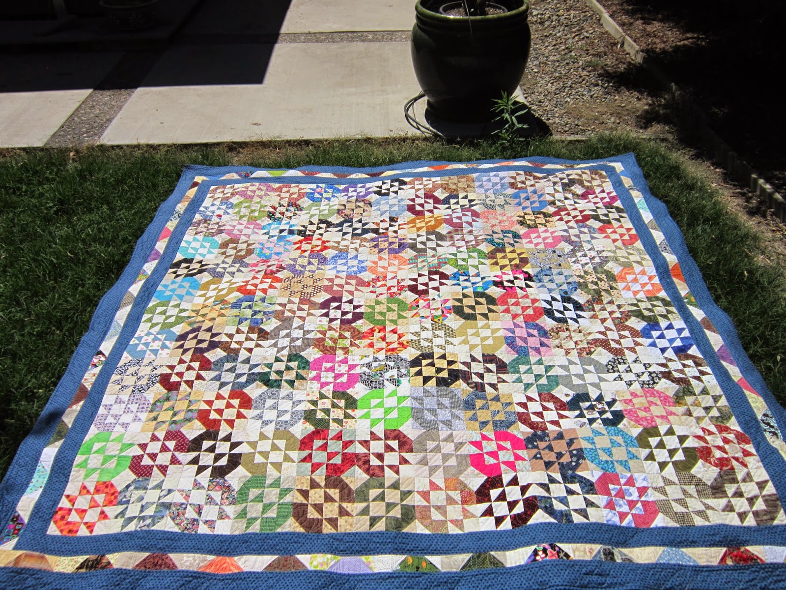 A Nickel Quilt finish Tillie's Treasure