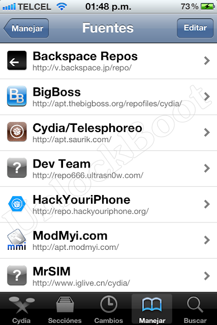 Jailbroken 4S CDMA Unlock with Gevey Ultra S Applenberry