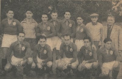 (Equipa do Clube Oriental de Lisboa na época de 1948/49)