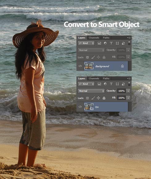 Edit Foto Photoshop Smart Object