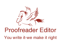 Professional Proofreading and  Editing Services