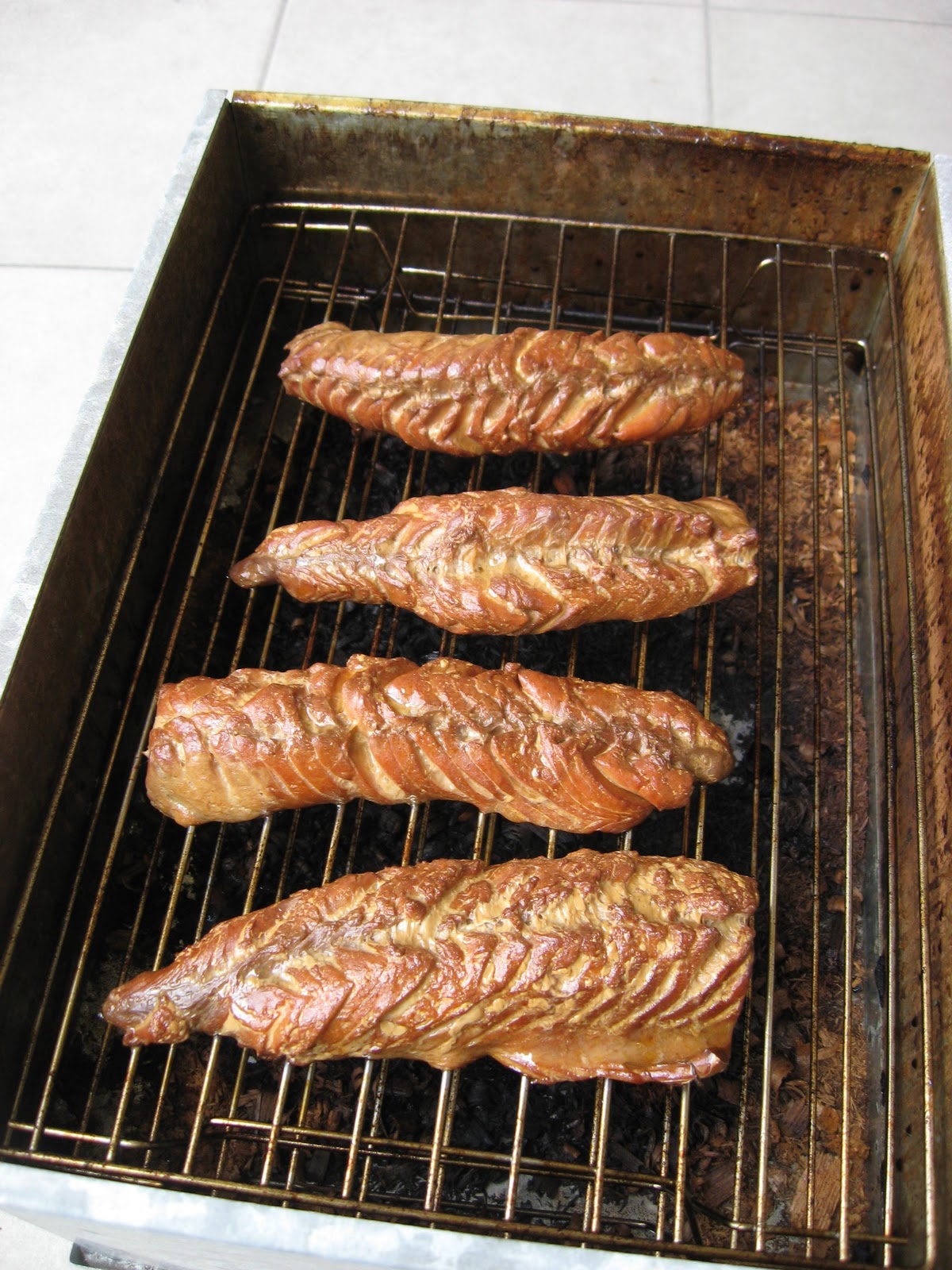 Morsels and Musings hot smoked mackerel