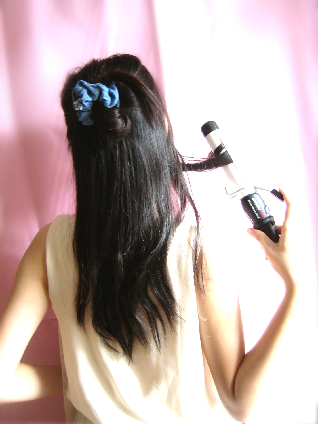 ヽ(*・ω・)ﾉ♥ Sweet Ribbon Curling hair at home ♥ So easy ♥ with LUCIDOL