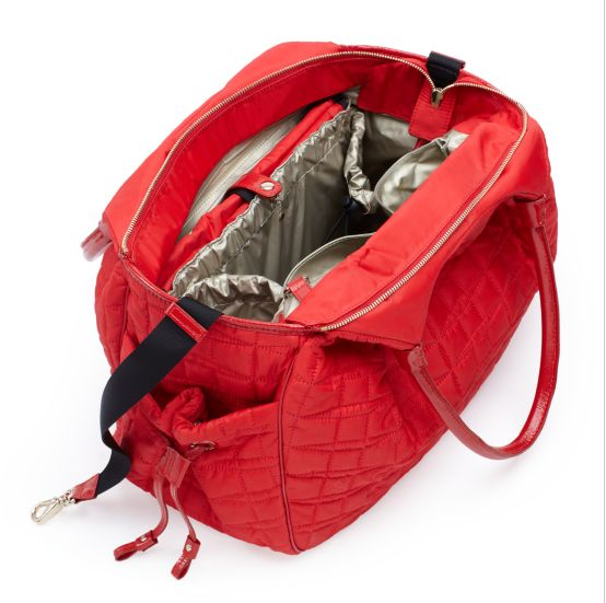 Alice & Lola Kate Spade Quilted Signature Spade Stevie Baby Bag