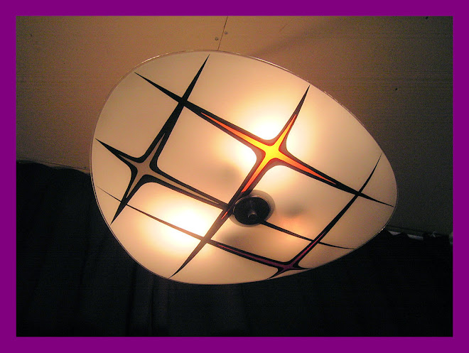 50s CEILING LIGHT - H: 74 CM - W :61 CM - FRANCE - PRICE: £200.00