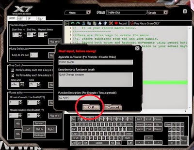 Setting Macro A4tech X7 A4tech Xl 747h For Point Blank Sg