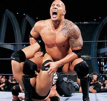 The+rock+wwe+logo
