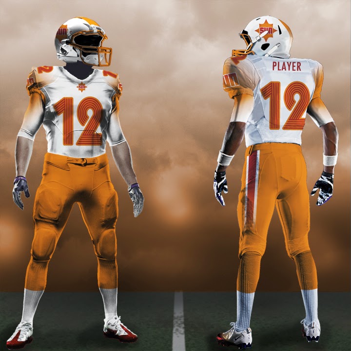 Usfl defunct sportslogos WFL Nation: Uniform Progression: Southern California Sun