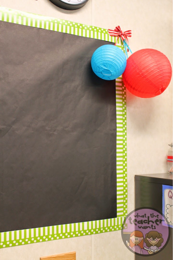 Blog Hoppin' Chalkboard Bulletin Boards