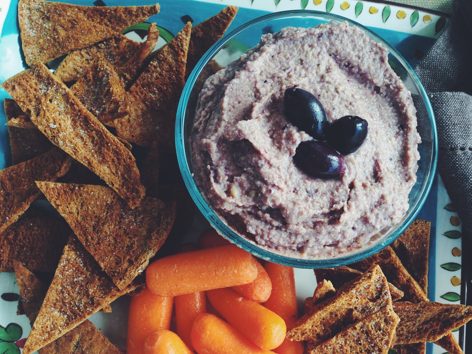 simply indecisive greek olive hummus