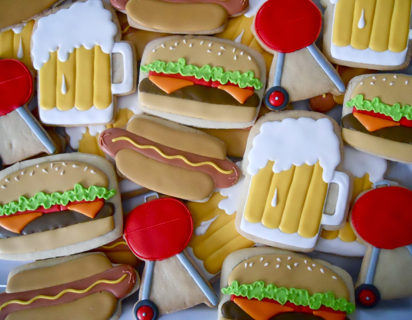 .Oh Sugar Events Backyard BBQ Cookies