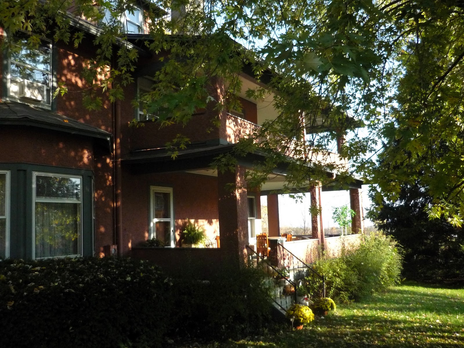 Seneca Lake and 1922 Starkey House Bed & Breakfast what a lovely