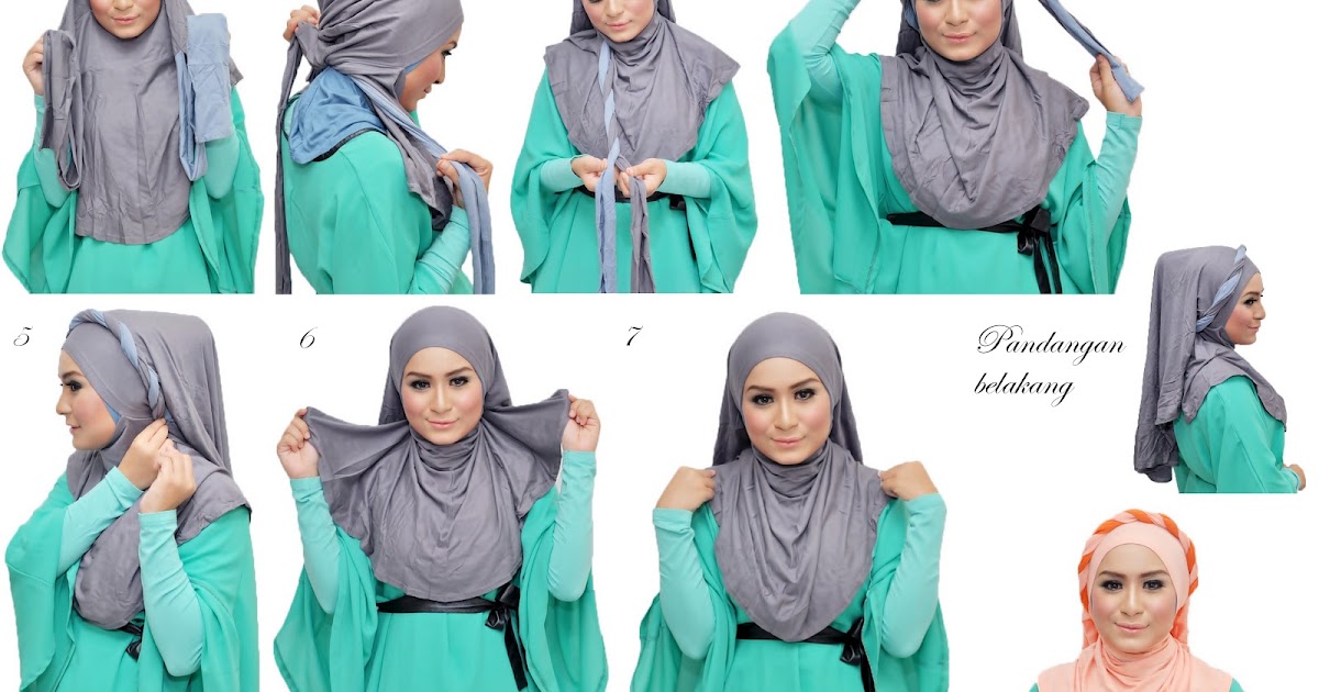 Tutorial Berhijab Unik | tutorial berhijab modern terbaru 2013 cara memakai tudung Tutorial Berhijab Unik | tutorial berhijab modern terbaru 2013 cara memakai tudung