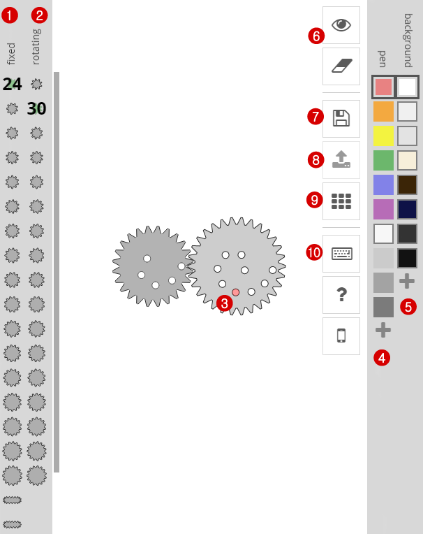 Spirographe en ligne : l'outil 