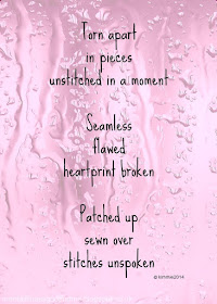 Poem. Micro Poetry. 'Stitches'