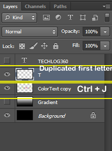 duplicate layers in photoshop