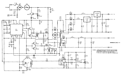100Khz Multiple Output Switching Power Supply Circuit Diagram