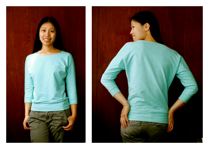 dolman sleeve top