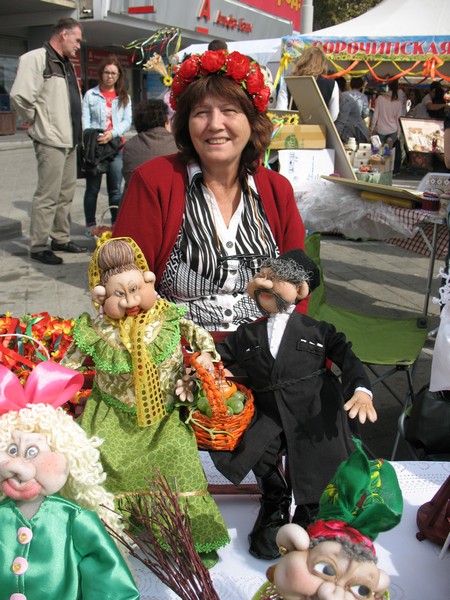 Чулочная кукла Московцева Наталья Владимировна