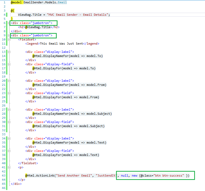 How to Send Emails from an MVC App using Gmail SMTP 4