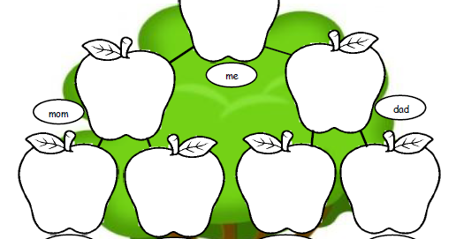 Family Tree Template: Family Tree Template Kindergarten