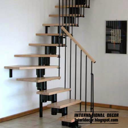 modern staircase design - interior stairs