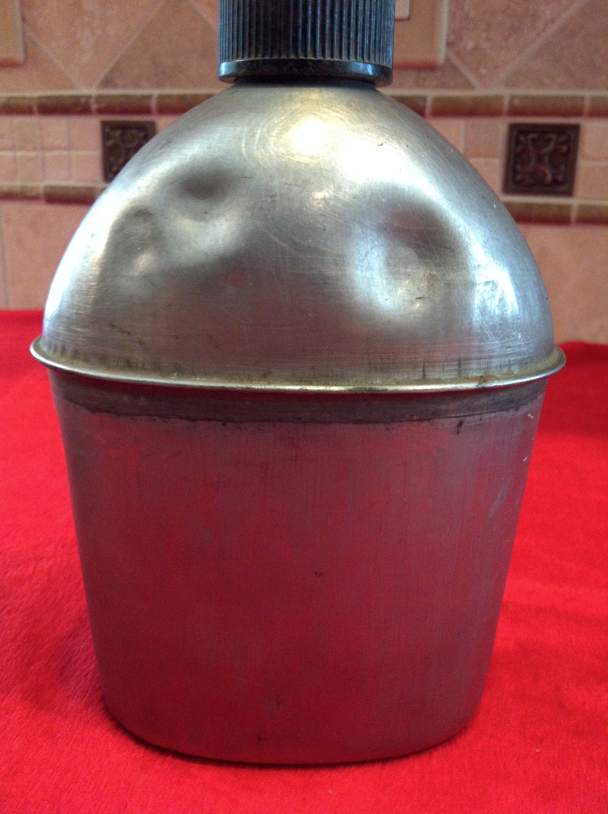 bingbabel WW2 3rd Pattern USMC Canteen Cover, Cup, Canteen