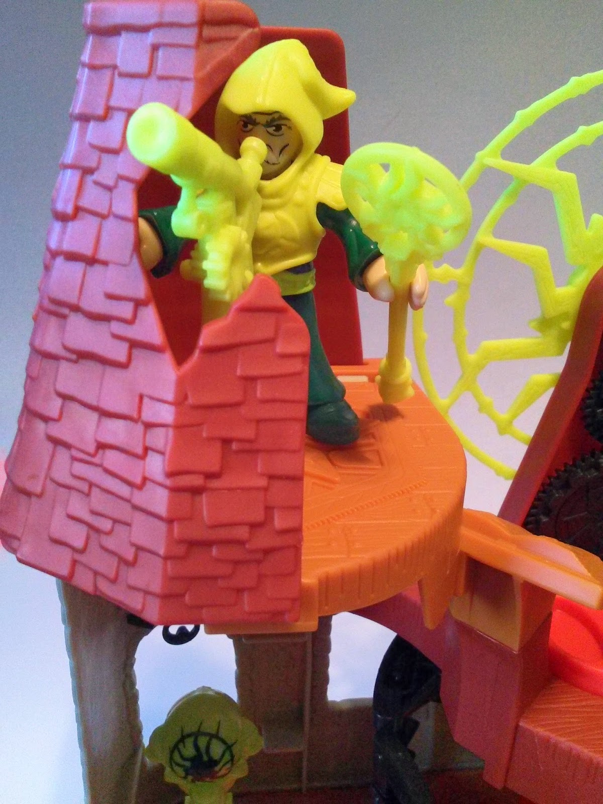 Details about / Lot of 3 Triangular Platform Floor Sections from Imaginext Medieval Castle Set