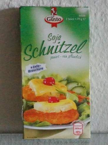 Blaubehimmelt 23 05 13 Soja Schnitzel Von Aldi Fertigsosse Erntesegen Produkttest