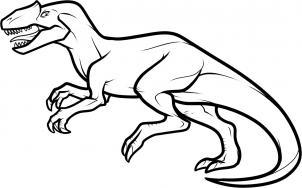 Patati tralala: PASSO A PASSO:Como desenhar um dinossauro!!!!!