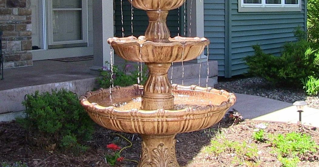 Outdoor Water Fountain Repair