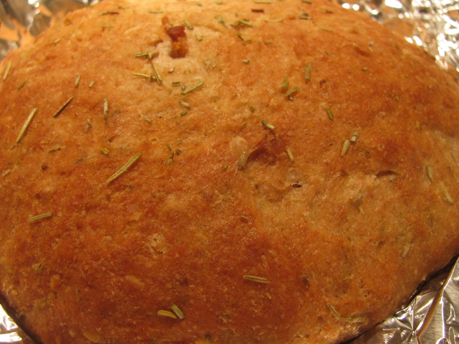 Sparkling Copper Nest Rosemary Bread Yum