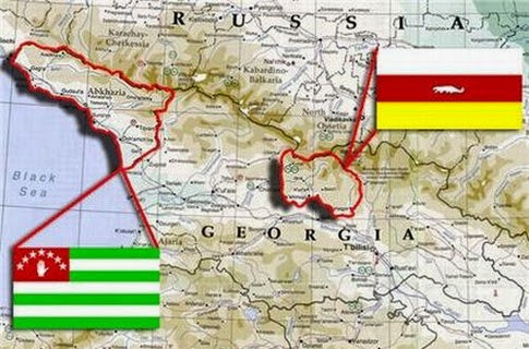 Rusia suprimirá fronteras con Abjasia y Osetia del Sur