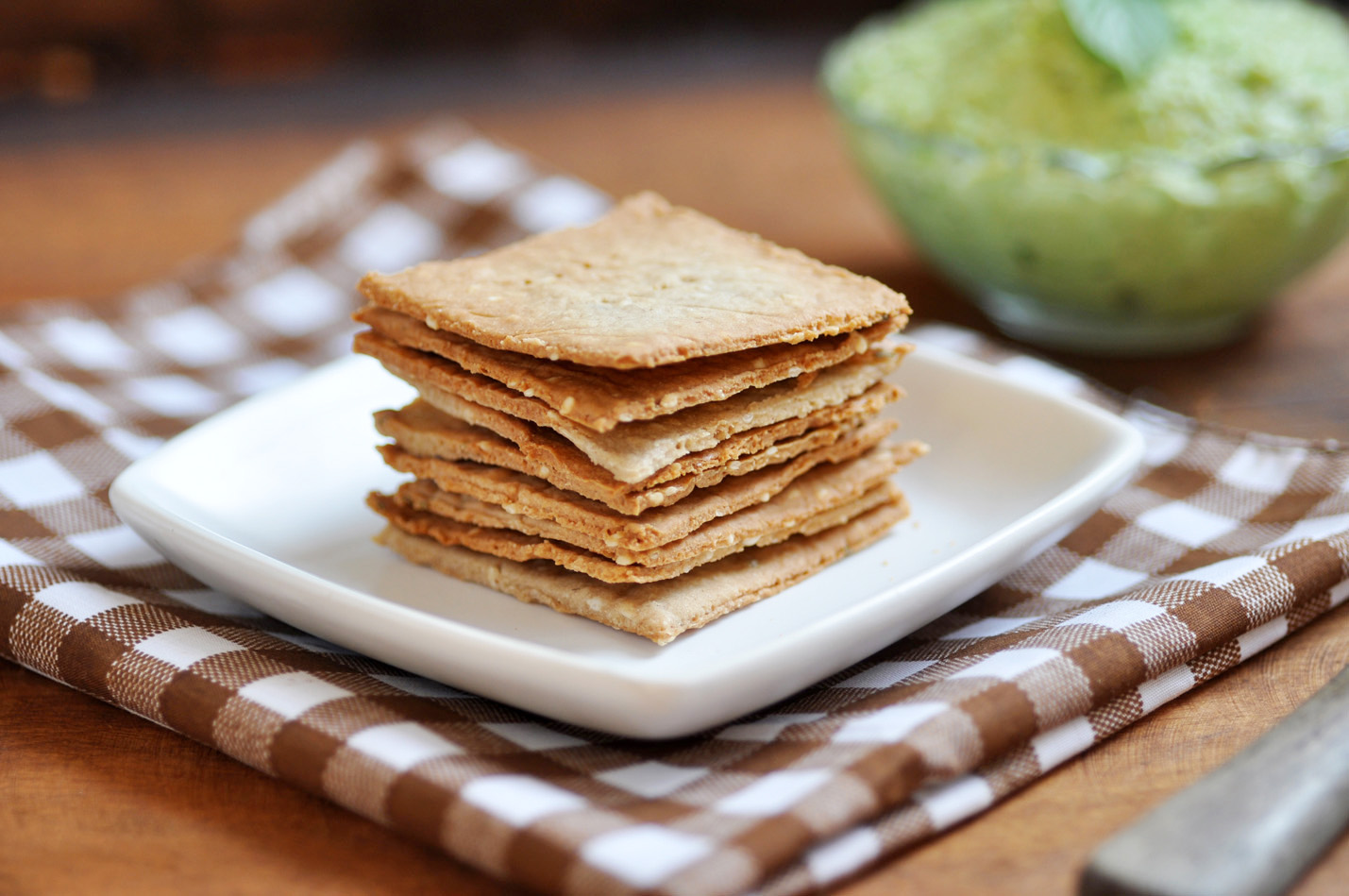 Anja's Food 4 Thought Buckwheat Almond Crackers