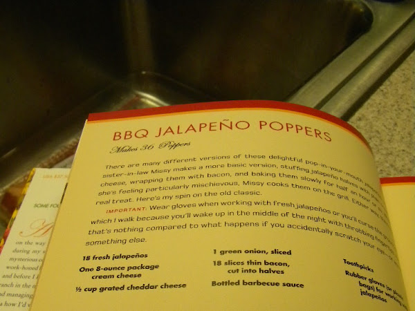 Recipe 1-BBQ Jalepeno Poppers