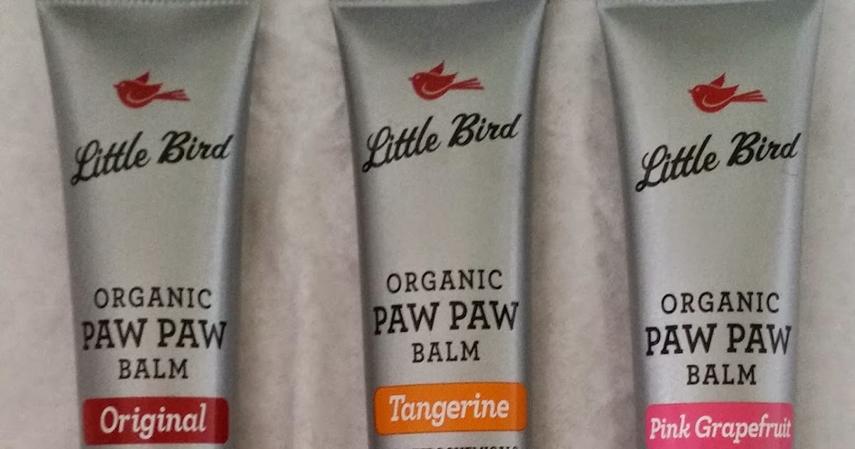 Beautifully Glossy Little Bird paw paw ointment