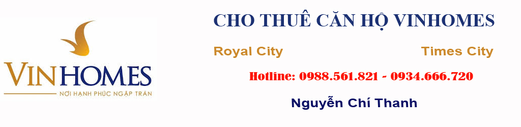 Cho thuê căn hộ Vinhomes