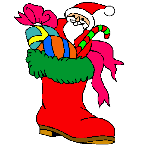 botas navidenas dibujos aninanos