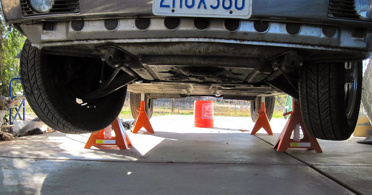 Porsche 914E Electric Conversion and Tesla Obsession Up on Jack Stands