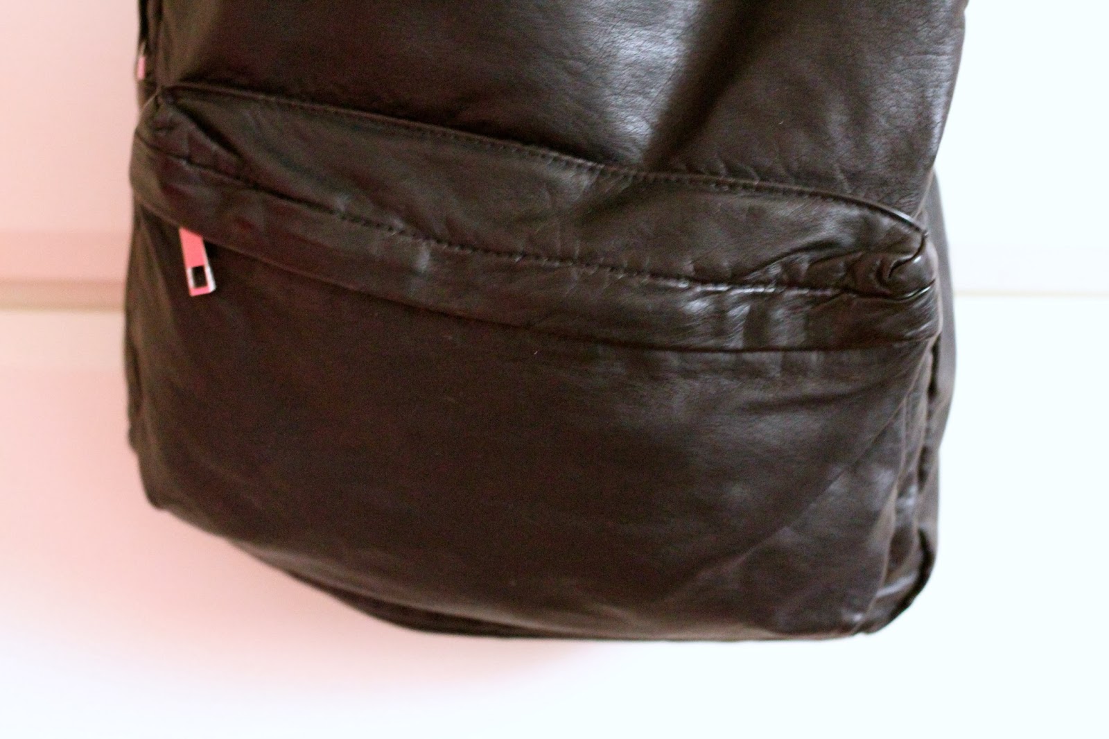 Primark Faux Leather Backpack Raining Cake