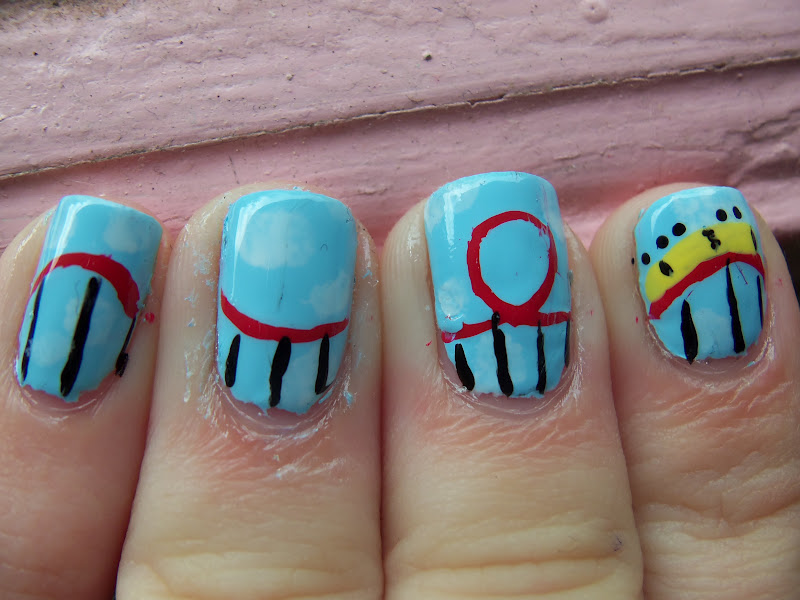 5. "Carnival Theme Nails" - wide 5