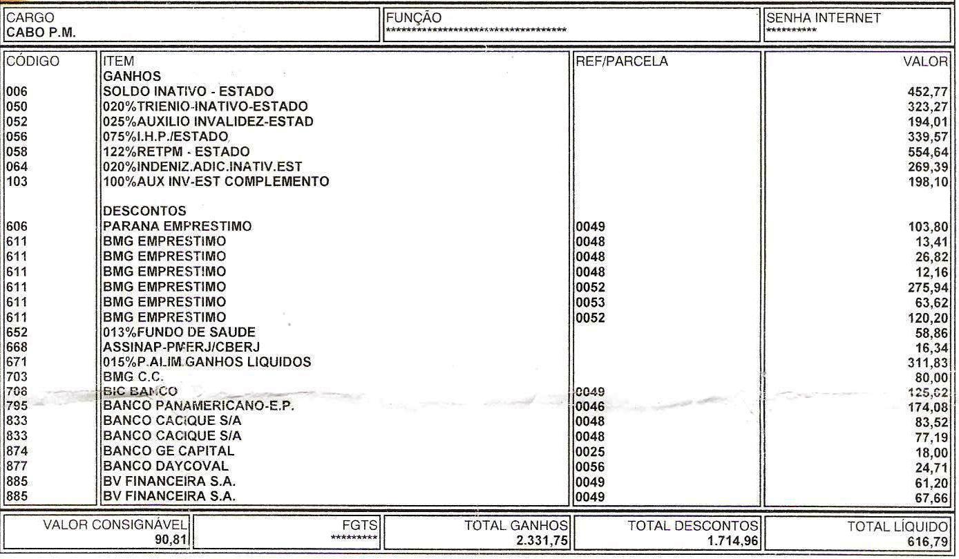 Contra Cheque Prefeitura De Senador Canedo " A Cidade Contra o Crime " Polícia em Foco 24 horas: Não é Pegadinha