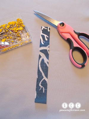 Fabric Zipper Pull Tutorial by Gina's Craft Corner