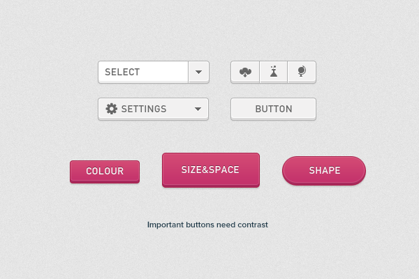 Golden rules of successful CSS button