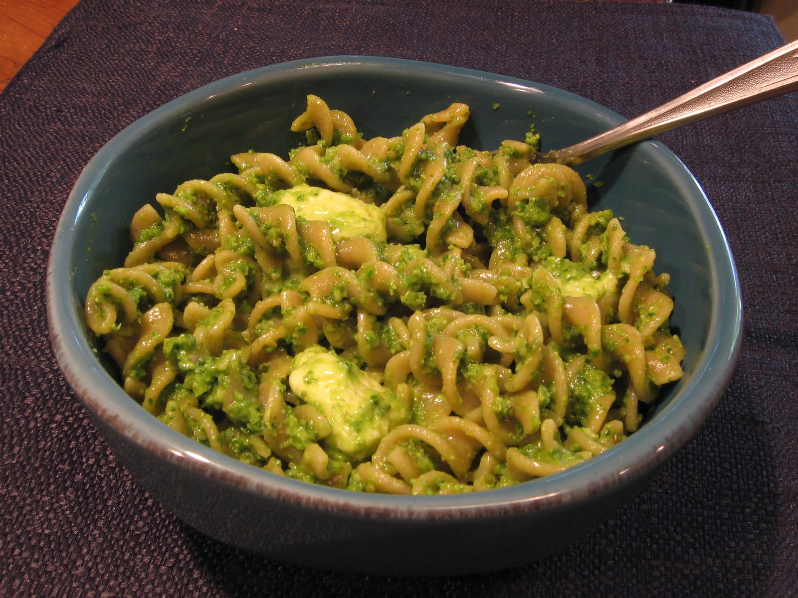 Olalliberry Garlic Scape and Spinach Pesto
