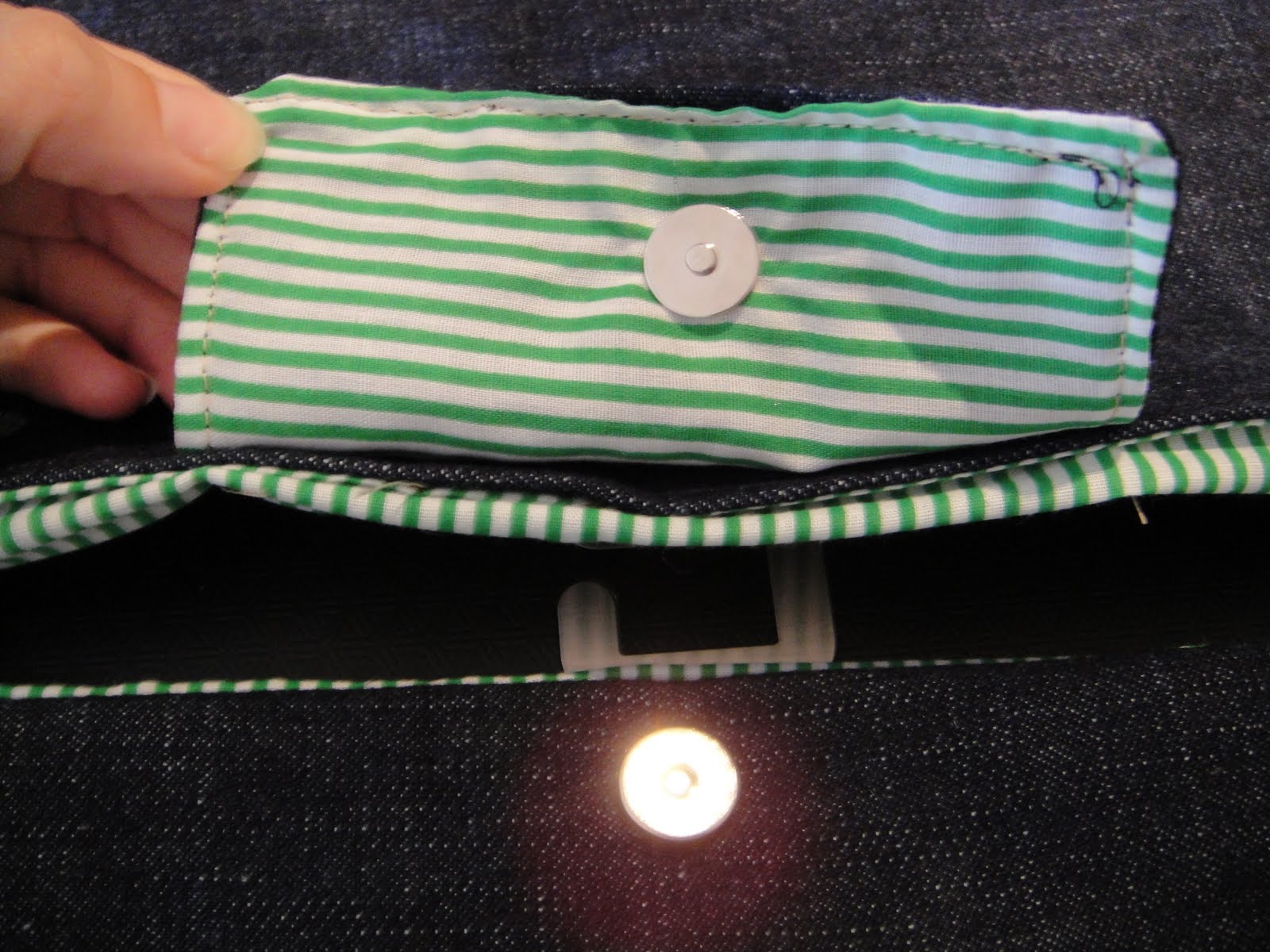 Recycled Sewing Laptop Jacket