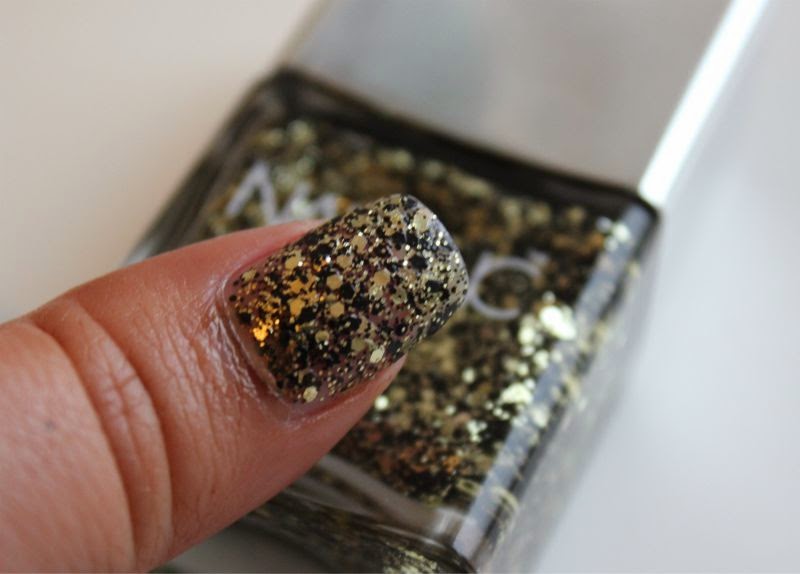 Nails Inc Alexa Sequins Nail Polish Review The Sunday Girl