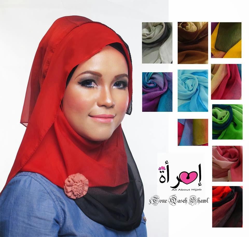 3Tone Qaseh Shawl