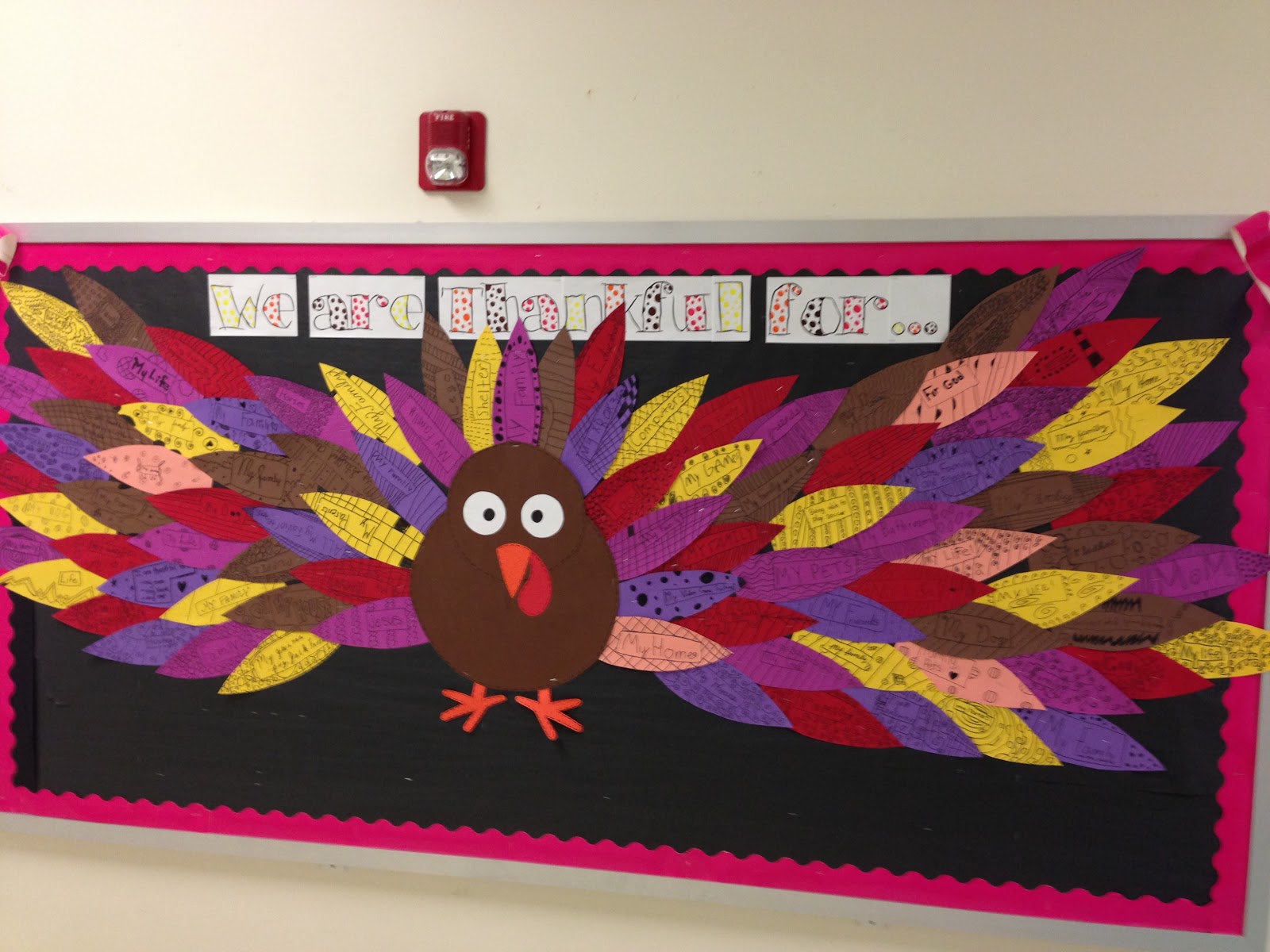 Apex Elementary Art: happy thanksgiving...