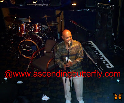 Lenny Green of The Quiet Storm Kicked things off during the Smooth Jazz Encore Angela Bofill Experience Cruise in New York City, October 2013!